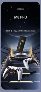 M8PRO HD Home Game Console U82.4G HD Wireless Doubles Retro Dual Joystick Controller <span class=keywords><strong>PS1</strong></span> - Product Image 6