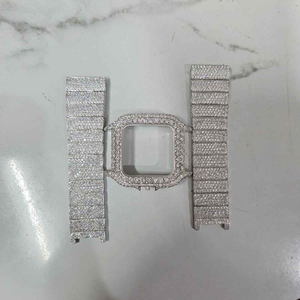 <span class=keywords><strong>Orologio</strong></span> da <span class=keywords><strong>uomo</strong></span> di lusso con diamanti Moissanite in acciaio inossidabile, movimento meccanico analogico, quadrante in vetro, stile Hip Hop, testato. - Product Image 1
