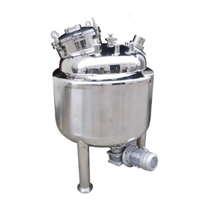 เครื่องกวนสารเคมีสุญญากาศแบบแม่เหล็กก้นสแตนเลส ยี่ห้อ Bibo เกรดสำหรับอาหาร พร้อมเคลือบผิว 3 ชั้น ดีไซน์มอเตอร์ขับเคลื่อนด้วยเฟือง ความจุ 100 ลิตร - Product Image 1