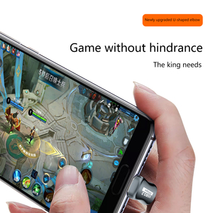 USB C Cáp Sáng Tạo U Hình Dạng 5A 100W Loại C Nữ Để Nam Nhanh Chóng Sạc Nylon Dữ Liệu Dây OTG Cho Điện Thoại Di Động VR Mở Rộng Hub - Product Image 4