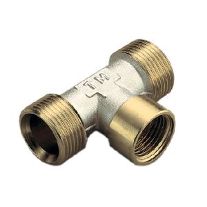 Raccord en T femelle G1/2" - 1/2 x 16 pour raccordement de tuyauterie - Product Image 1
