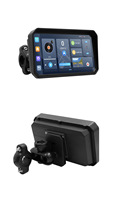 Nouveau DVR de moto portable 6 pouces avec GPS, navigation, CarPlay sans fil, Android 14, enregistreur de conduite automatique, étanche IP67, 1080P, TPMS