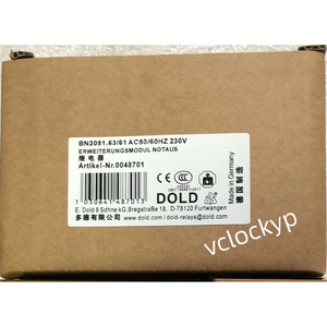 Relais de sécurité DOLD BN5986 AC 50/60HZ 110V BNIB d'occasion - Product Image 4