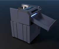 Machine de découpe automatique à alimentation par feuille, à adsorption, à moteur servo, à double tête, pour le découpage de stickers, d'étiquettes et de roues