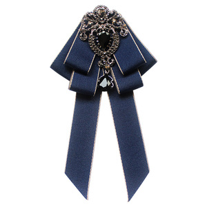 Direct usine 11*19cm Nœuds papillon unis teints pour hommes, style européen et américain, pour accessoires de <span class=keywords><strong>mariage</strong></span> et de spectacle - Product Image 5