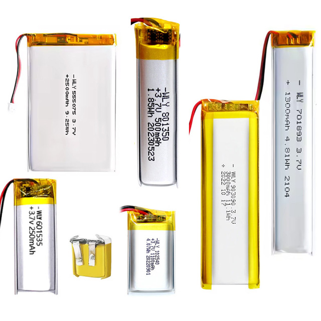 Customized High Quality 3.7v 850mAh Lithium Ion Battery Lipo Battery 802540 Low Price with High Quality