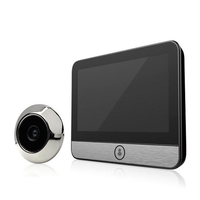 4.3-inch Video Door Phone Wi-Fi 1080P HD Battery Powered Indoor Camera Doorbell Electronic Door Viewer Door Access Control