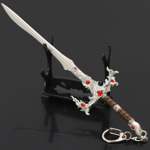 Juego <span class=keywords><strong>Baldur</strong></span>'<span class=keywords><strong>s</strong></span> <span class=keywords><strong>Gate</strong></span> Gisyangki espada gigante 22cm 43G aleación resistente al acero inoxidable artesanías juguetes baratos - Product Image 4