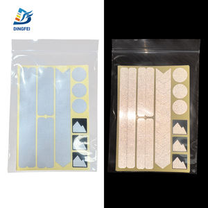 Protection de réflecteur d'autocollant de réflexe argenté pour <span class=keywords><strong>casque</strong></span> de vélo de <span class=keywords><strong>moto</strong></span> - Product Image 2