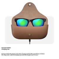 Lunettes Intelligentes Mini MT5 Transfrontalières avec Capture Photo/Vidéo HD 8MP pour Appels, Traduction IA, Reconnaissance d'Images et Contrôle Tactile