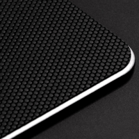Tapis de souris en verre personnalisé de haute qualité à faible bruit, logo imprimé HD, surface lisse, tapis de souris de jeu en verre pour e-sport, personnalisé