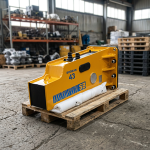 Casse-pierre hydraulique de type boîte SB43 pour excavatrices de construction de 6 à 9 tonnes avec diamètre de burin de 75 mm, garantie 1 an - Product Image 3