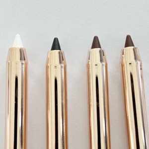 Crayon eyeliner <span class=keywords><strong>Kajal</strong></span> crémeux de marque privée Gel noir avec finition mate Vegan imperméable à l'eau longue durée pour un maquillage des yeux lisse - Product Image 3