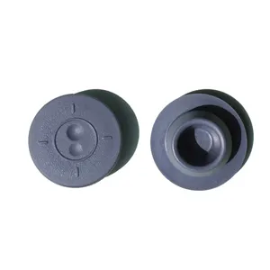 28mm Medical Grade Butyl rubber Stopper for infusion bottle Sealing