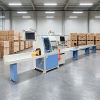 Scie circulaire horizontale automatique avec précision de 0,3 mm pour la fabrication de cadres et de pieds de meubles de haute qualité