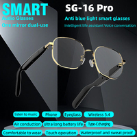 Lunettes de soleil intelligentes SG16 pour homme : mode, luxe, voyage, conduite, audio et musique