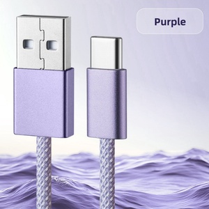 Cable de Datos USB C de 1m 2m de Alta Velocidad, 60W, USB a Tipo C, Cables de Carga para Teléfonos Móviles, Gran Venta - Product Image 3