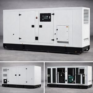 Generador Diésel Silencioso de Servicio Pesado de 500 kVA y 400 kW - Grupo Electrógeno Industrial Cerrado con Cubierta Insonorizada - Product Image 5