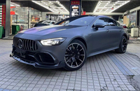 Kit de Carrocería de Fibra de Carbono Estilo X290 B, Alerón Delantero, Faldones Laterales, Difusor Trasero, Mejora Aerodinámica Completa para Mercedes Benz AMG GT63