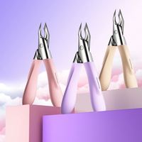Coupe-ongles professionnel super tranchant pour cuticules, ciseaux à ongles, coupe-peaux mortes, coupe-ongles en acier inoxydable