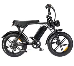 자전거 뉴욕 48v 도매 전기 지방 타이어 Ebike 크루저 1000W