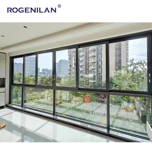 Ventana Corredera <span class=keywords><strong>de</strong></span> Aluminio <span class=keywords><strong>de</strong></span> Bajo Consumo Energético ROGENILAN, Ventanas Correderas con Doble Acristalamiento Low-E <span class=keywords><strong>para</strong></span> Hogares - Product Image 5