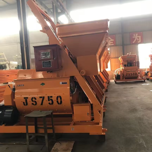 Stasiun produksi industri kualitas tinggi Js750 Mixer beton seluler paksa - Product Image 5