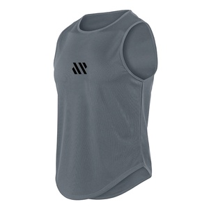 Débardeur de sport pour homme, broderie 3D personnalisée, séchage rapide, pour la musculation, le fitness et la musculation, sans manches - Product Image 6
