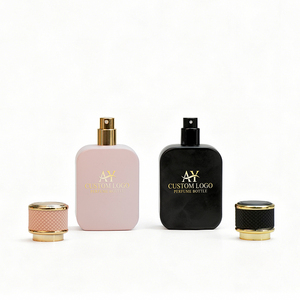 Botella de Perfume Vacía Transparente de 50 ml con Atomizador de Bayoneta, Botella de Vidrio Etiquetable, Botella Recargable para Cosméticos, para Decantar Perfumes de Marca - Product Image 2