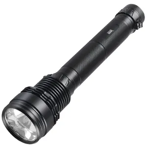 2000lm multi-function waterproof xenon glare flashlight, rechargeable HID powerful xenon flashlight