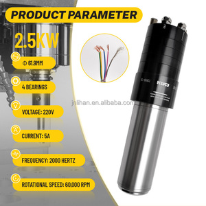 Spindle Pneumatic Collet Type ATC Water-cooled 60000rpm T10 for <b>Engraving</b> Machine Automatic <b>Tool</b> Changing Water-cooled Spindle S - Product Image 3