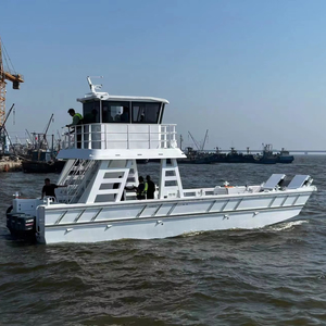 Barge de débarquement à double pont de 40 pieds (12 m) avec cabine, capacité 3001-5000 tonnes DWT, fabriquée en Chine, à vendre - Product Image 2