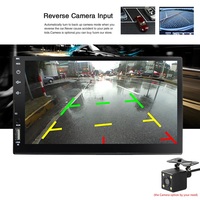 Autoradio universel 7 pouces 2Din avec écran tactile complet, Mirror Link/FM/TF/BT/MP5, lecteur audio de voiture AUTO