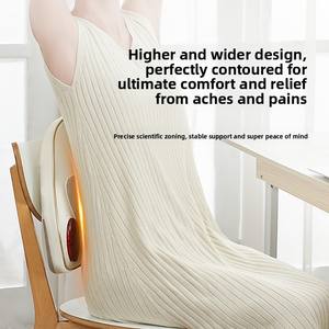 Almofada de Massagem Corporal Triangular Multifuncional Confortável com Controle de Tempo, 3 Modos de Massagem, 3 Níveis de Calor, Potência de 10W, Recarregável - Product Image 6
