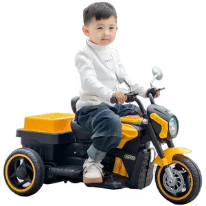 新设计的儿童骑摩托车12 v电池婴儿骑玩具滑车带音乐和儿童轻型摩托车
