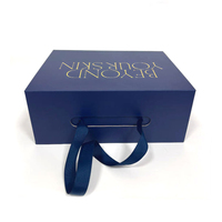 Boîtes d'emballage magnétiques en papier cartonné de luxe pour extensions de cheveux, boîte cadeau haut de gamme avec logo personnalisé en gros