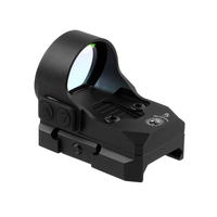 Lunette de visée point rouge réglable 1x22x26, 56g, en alliage d'aluminium léger, lentilles entièrement multicouches pour la chasse et le tir en extérieur