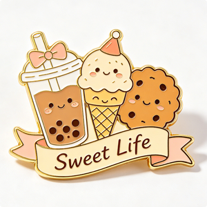 หมุดเคลือบโลหะพิมพ์ลายตัวอักษรแบบไขว้ไม่ใช่คนพิการทั้งหมดเป็นงานศิลปะที่มองเห็นได้และของสะสม - Product Image 5