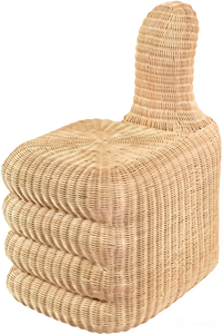 Élégance accrocheuse Thumbs Up Tabouret En Rotin Salon Meubles De Maison Intérieur Extérieur Tabourets De Bar Ou Table D'appoint Fabriqué Au Vietnam - Product Image 5