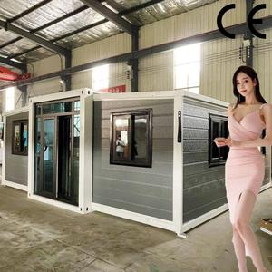 20FT 40ft ขยายได้ตู้คอนเทนเนอร์สำหรับห้องนอนพร้อมห้องน้ำบ้านคอนเทนเนอร์แบบพกพาพับได้ - Product Image 5