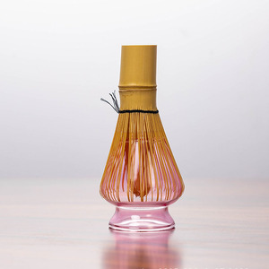 Ensemble de thé en <span class=keywords><strong>verre</strong></span> martelé pour <span class=keywords><strong>matcha</strong></span>, style japonais, tasse de cérémonie du thé avec bec verseur pour fouetter le <span class=keywords><strong>matcha</strong></span>, accessoires de thé pour débutants - Product Image 4