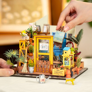 <span class=keywords><strong>Robotime</strong></span> Rolife Contact Obtén un Descuento en Manualidades de Madera DG104 Casa en Miniatura Hecha a Mano y Ensamblada, Rompecabezas 3D de Madera - Product Image 3