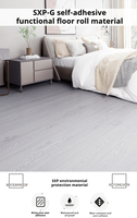 PVC grain de bois papier peint autocollant De sol étanche pour la décoration de la maison auto-adhésif Papel Tapiz Autoadhesi Pegatina De Pared