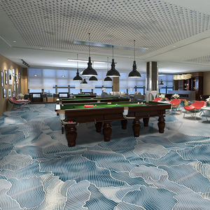 Alfombra Ecológica Suave de Pared a Pared, Alfombra Grande con Estampado para Pisos, Alfombra para Billar, KTV, <span class=keywords><strong>Casino</strong></span>, Teatro, Proyectos, Losetas de Alfombra - Product Image 1