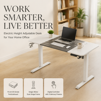 Bureau électrique silencieux AOR Home, bureau d'ordinateur, bureau d'apprentissage, design moderne, personnalisation, toutes les couleurs, vente en gros d'usine