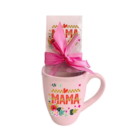 Mugs à café et à lait en porcelaine personnalisés, grande capacité, sûrs pour les aliments, avec impression personnalisée, pour la fête des mères et les anniversaires, vente en gros populaire, coffret cadeau