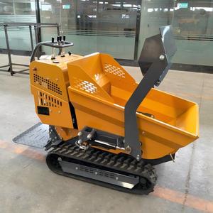 小型ディーゼルダンプトラック、農場用肥料運搬車、果樹園用小型農業用ティッパー - Product Image 1
