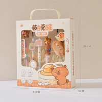Fournitures scolaires en gros, ensemble de papeterie, nouvelles idées de produits pour l'école, ensemble de cahier et de stylo, cadeaux pour enfants