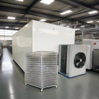Hallo River Air Source Warmtepomp Fruitdroger Machine PLC-gestuurd CE-gecertificeerd voor Kiwi's, Persimmons en Peren