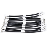Câble de batterie 4AWG 6AWG 8AWG 10AWG 12AWG pour onduleur automobile, applications solaires, marines, bateaux, VR, voitures et motos